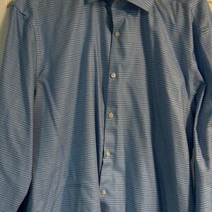 Men's Blue Checkered Shirt